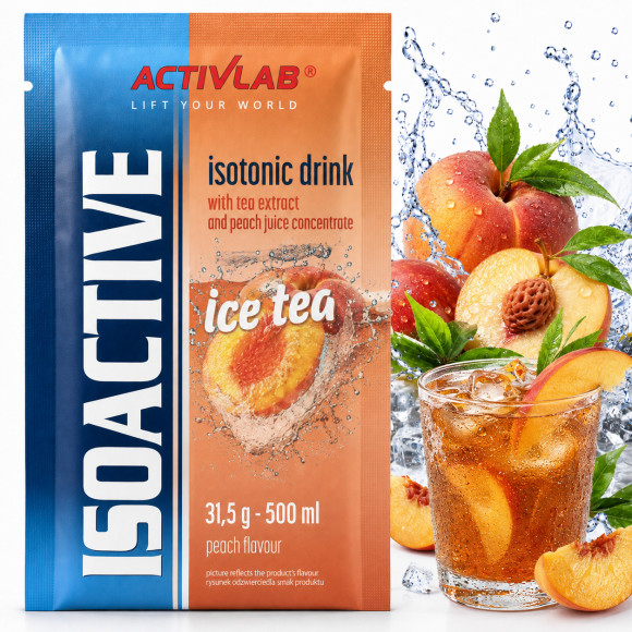 ISOACTIVE Izotonik ICE TEA BRZOSKWINIA  31,5g 1 sztuka  nr9