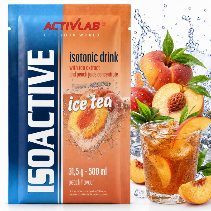 ISOACTIVE Izotonik ICE TEA BRZOSKWINIA  31,5g 1 sztuka  nr9