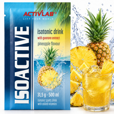 ISOACTIVE Izotonik ANANAS Pineapple  31,5g 1 sztuka  nr1