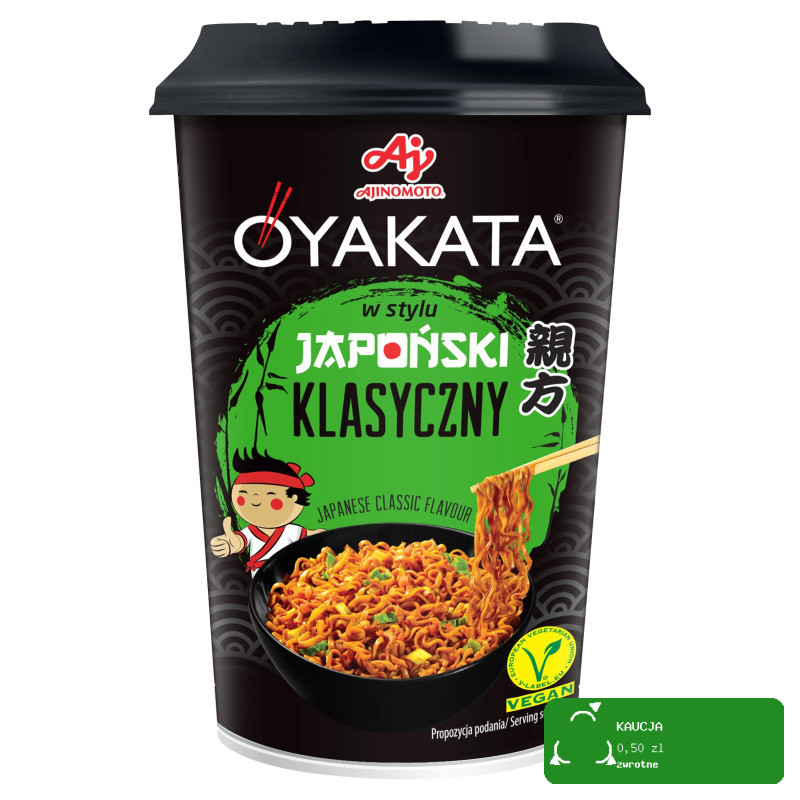 OYAKATA kubek TASTE of ASIA danie makaron JAPANESE JAPOŃSKI KLASYCZNY 93g