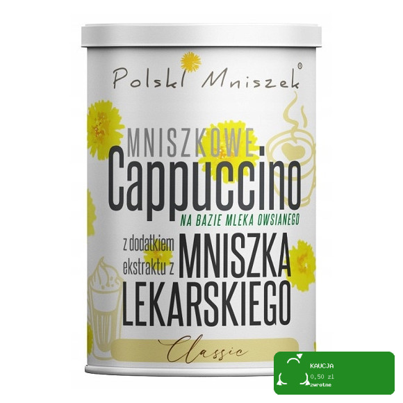 CAPPUCCINO MNISZKOWE CLASSIC 150g na bazie napoju owsianego Polski Mniszek