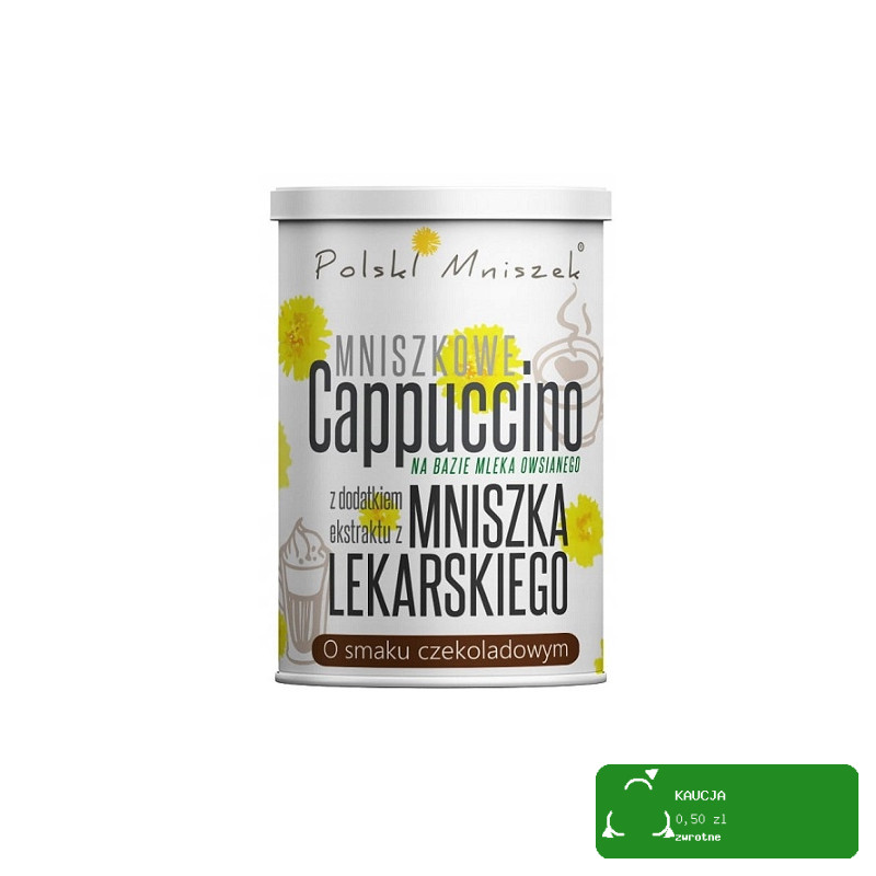 CAPPUCCINO MNISZKOWE o smaku CZEKOLADOWYM czekolada 150g Polski Mniszek