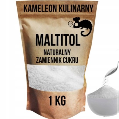 KAMELEON KULINARNY MALTITOL 1KG naturalny zdrowy ZAMIENNIK