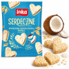 INKA ciasteczka SERDECZNE KOKOSOWE owsiane musli z kokosem 50g KRÓTKA DATA