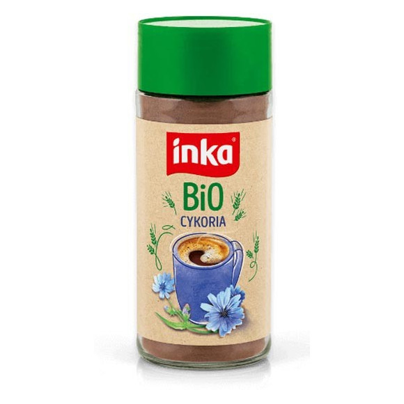 INKA kawa zbożowa BIO CYKORIA 100g naturalna z cykorią słoik bez kofeiny