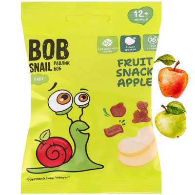 BOB SNAIL ŻELKI JABŁKO 40g