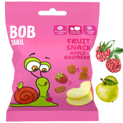 BOB SNAIL ŻELKI MALINA 40g KRÓTKA DATA