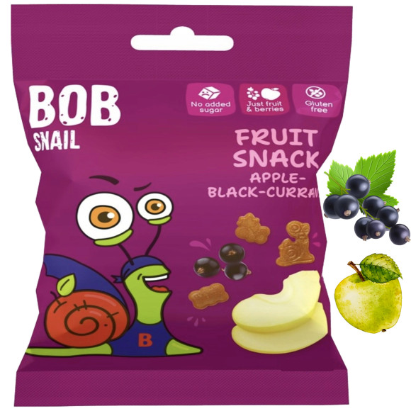 BOB SNAIL ŻELKI CZARNA PORZECZKA 40g KRÓTKA DATA