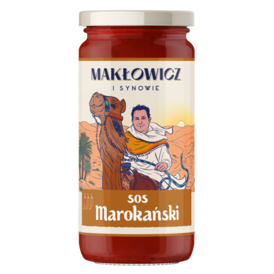 Makłowicz SOS MAROKAŃSKI Pomidorowy Przyprawy Chili Pieprz Cayenne 400g nr3