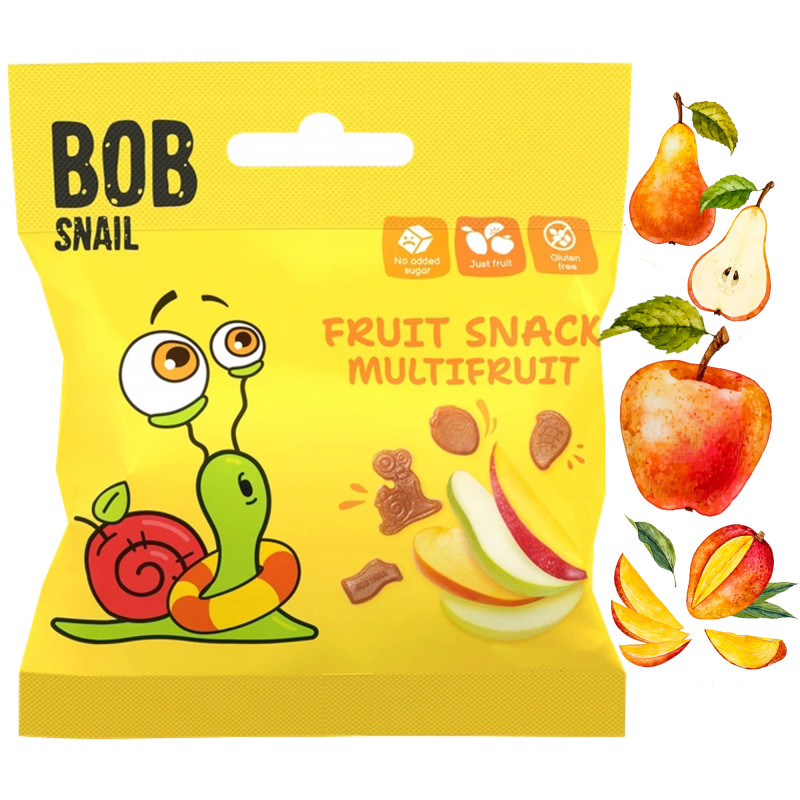 BOB SNAIL ŻELKI MULTIFRUIT 20g