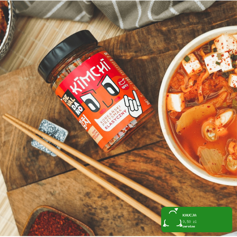 DEVALDANO - KIMCHI ostre 300g (czerwone)