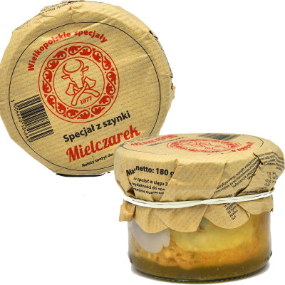 Mielczarek SPECJAŁ Z SZYNKI W SŁOIKU na pajdę pieczywo chleb 180G
