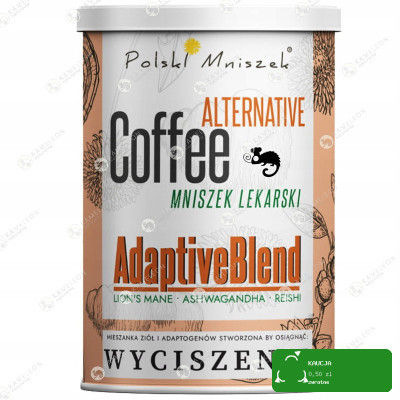 KAWA z MNISZKA LEKARSKIEGO mix adaptogenów WYCISZENIE 150g POLSKI MNISZEK