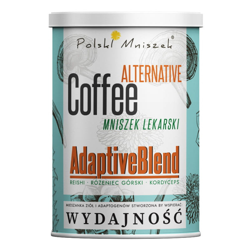 KAWA z MNISZKA LEKARSKIEGO mix adaptogenów WYDAJNOŚĆ 150g POLSKI MNISZEK