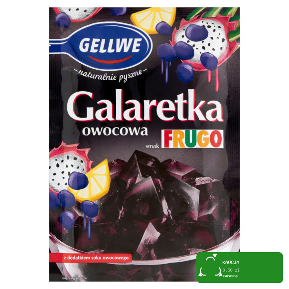 GELLWE - GALARETKA - FRUGO CZARNE 72g