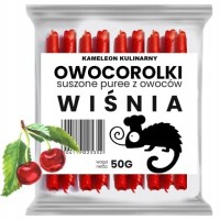KAMELEON KULINARNY ROLLSY OWOCOWE OWOCOROLKI WIŚNIOWA