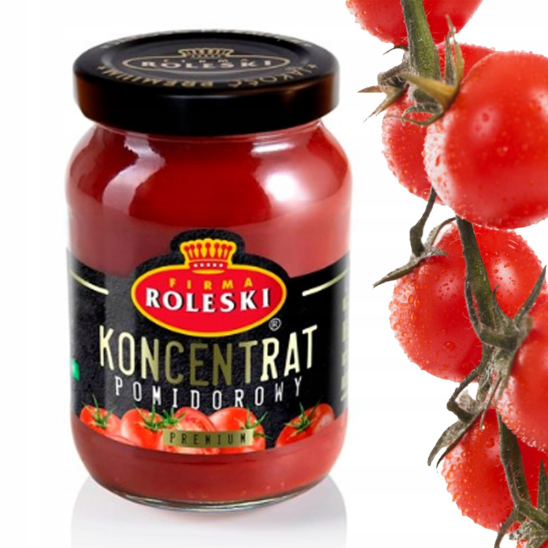 ROLESKI Koncentrat pomidorowy 30% - 200g (słoik)
