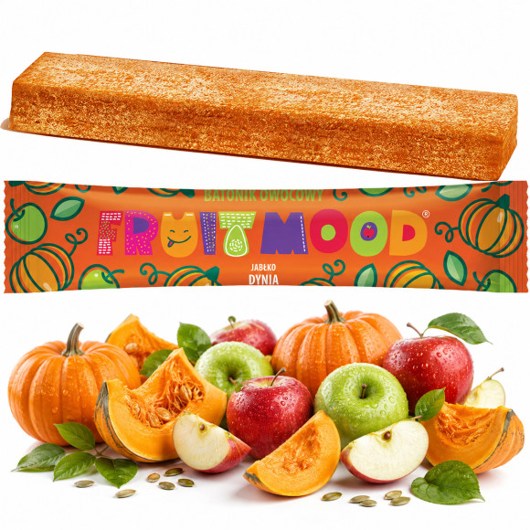 FRUIT MOOD baton batonik owocowy DYNIA 20g
