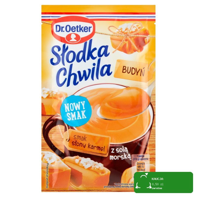 DR.OETKER BUDYŃ SŁODKA CHWILA smak SŁONY KARMEL 43g