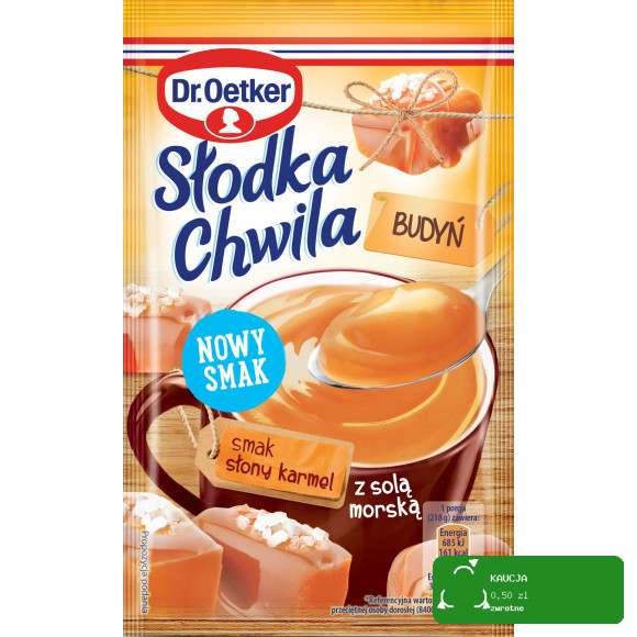 DR.OETKER BUDYŃ SŁODKA CHWILA smak SŁONY KARMEL 43g
