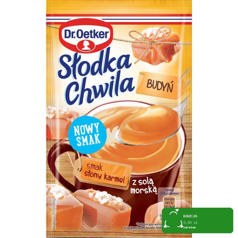 DR.OETKER BUDYŃ SŁODKA CHWILA smak SŁONY KARMEL 43g