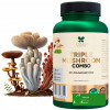 TRIPLE Combo LION'S MANE SOPLÓWKA + REISHI + KORDYCEPS 3 Grzyby 60kps LANCO