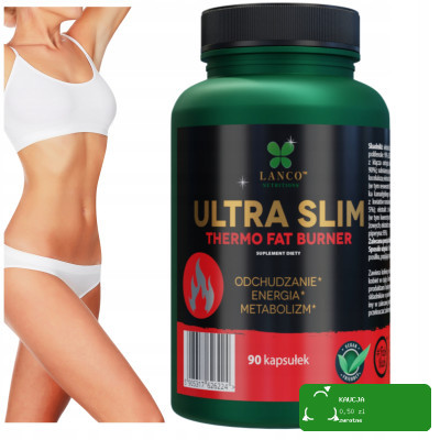 Lanco ULTRA SLIM THERMO FAT BURNER - ENERGIA ODCHUDZANIE METABOLIZM 90 kaps