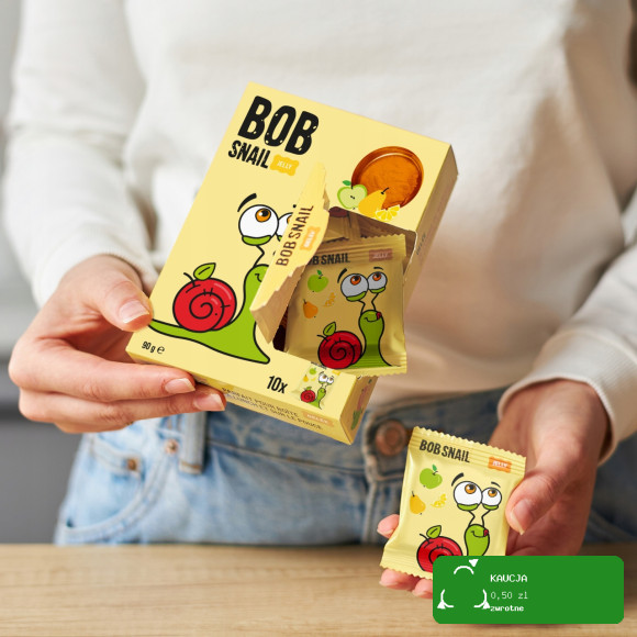BOB SNAIL JELLY JABŁKO GRUSZKA CYTRYNA 90G