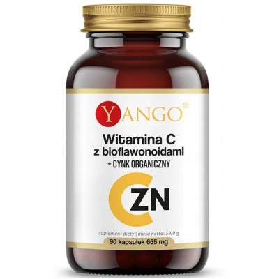 Yango WITAMINA C Z BIOFLAWONOIDAMI 90 kapsułek