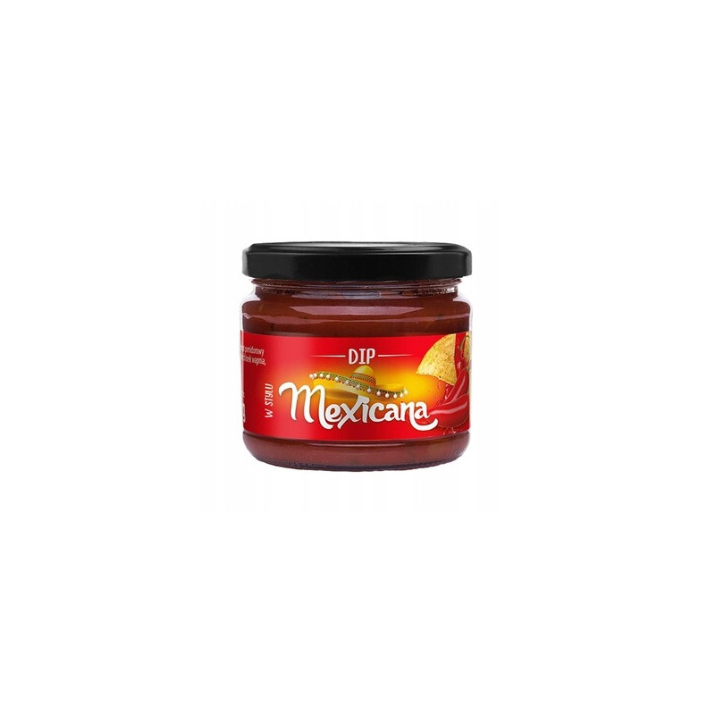 Helcom DIP SALSA sos w stylu MEXICANA POMIDOROWO PAPRYKOWY 210G