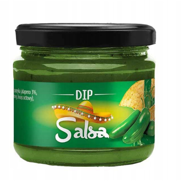 Helcom DIP SALSA sos OGÓRKOWO PAPRYKOWY ogórek papryka 210g do przekąsek