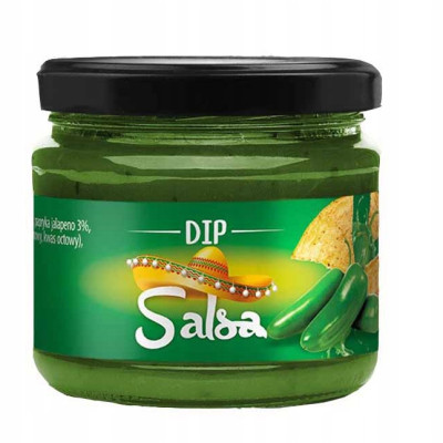 Helcom DIP SALSA sos OGÓRKOWO PAPRYKOWY ogórek papryka 210g do przekąsek
