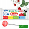 LIZAK Denti-Pop UCZEŃ smak POZIOMKA 10szt BEZ CUKRU MNIAM active Starpharma