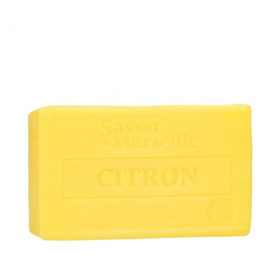 MYDŁO MARSYLSKIE citron CYTRYNA 72% kostka 100g Le Chatelard 1802