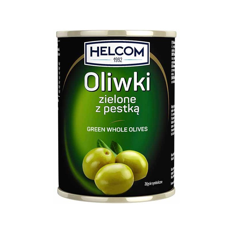 Helcom OLIWKI ZIELONE Z PESTKĄ 300ml puszka