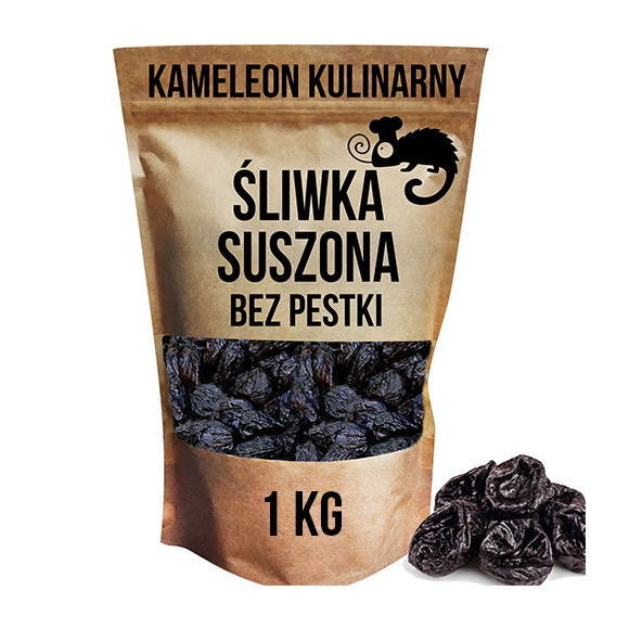 KAMELEON KULINARNY ŚLIWKA SUSZONA śliwki suszone BEZ PESTEK 1KG