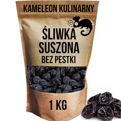 KAMELEON KULINARNY ŚLIWKA SUSZONA śliwki suszone BEZ PESTEK 1KG