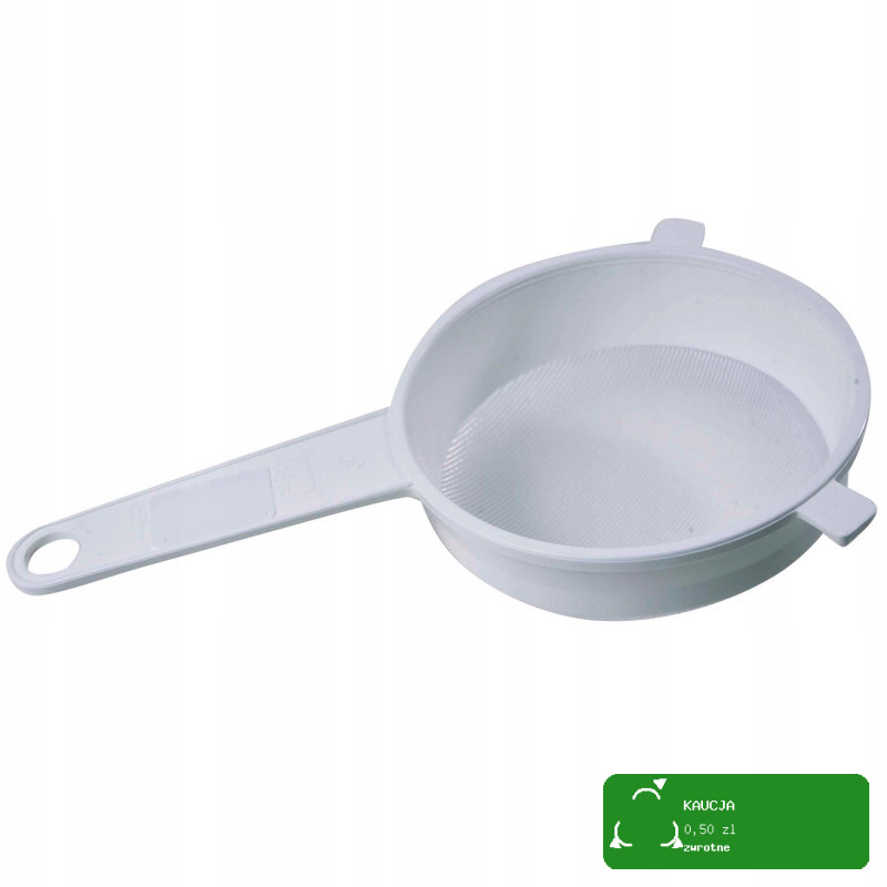 SITKO PLASTIKOWE CEDZAK gęste do filtracji fi160 16cm białe