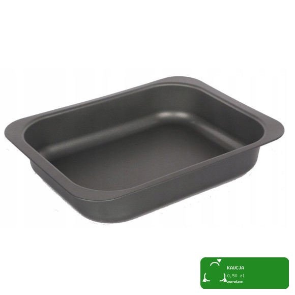 FORMA BLACHA DO PIECZENIA SNB 290x220x60cm szara non stick TŁOCZONA