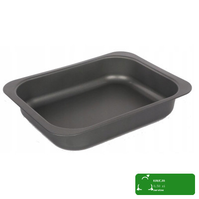 FORMA BLACHA DO PIECZENIA SNB 290x220x60cm szara non stick TŁOCZONA