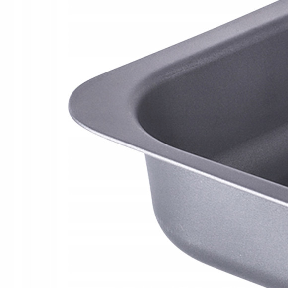 FORMA BLACHA DO PIECZENIA SNB 290x220x60cm szara non stick TŁOCZONA
