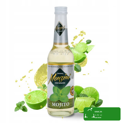 MONZINI - SYROP BARMAŃSKI - MOJITO 320ml