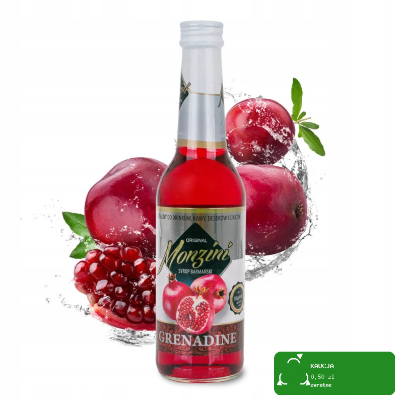 MONZINI - SYROP BARMAŃSKI - GRENADINE  320ml