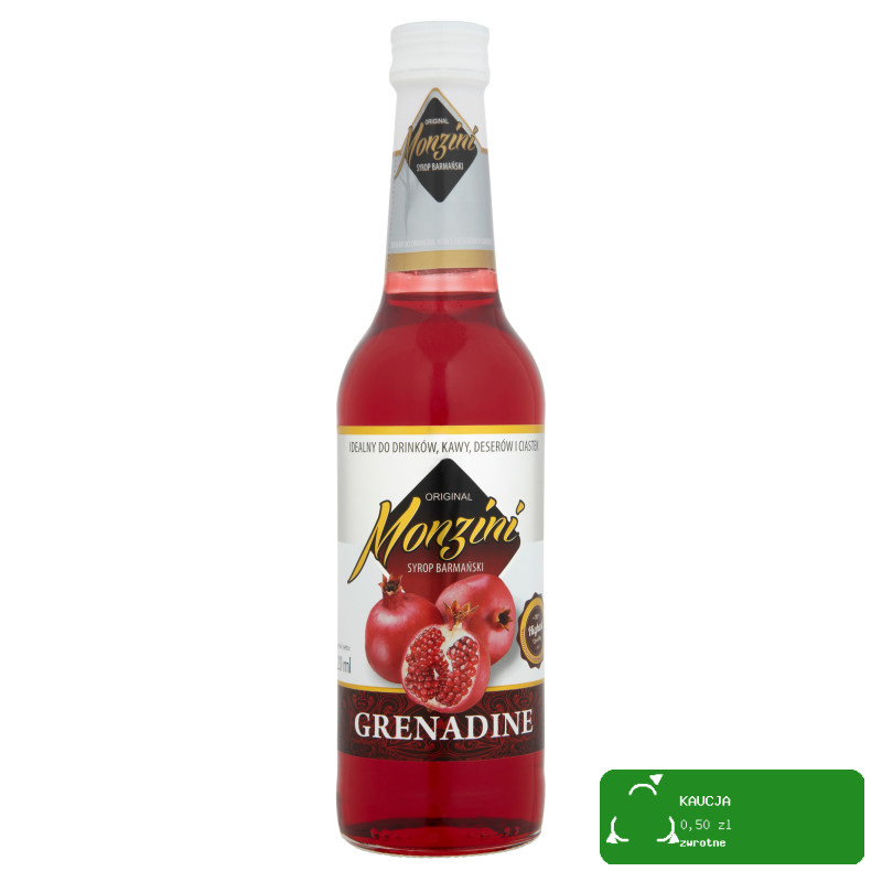 MONZINI - SYROP BARMAŃSKI - GRENADINE  320ml