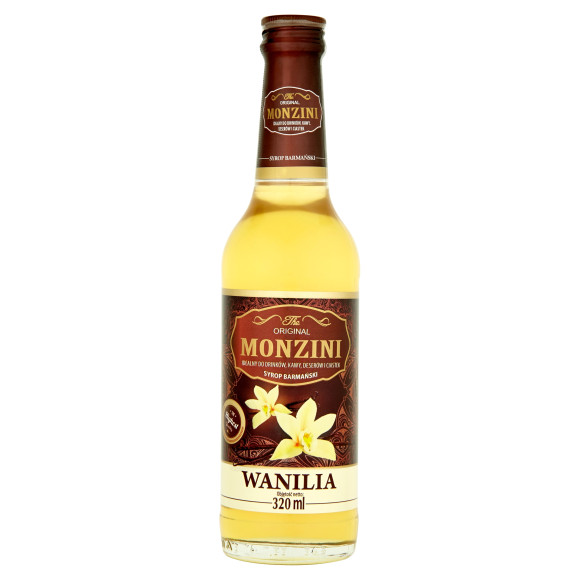 MONZINI - SYROP BARMAŃSKI - WANILIA320ml