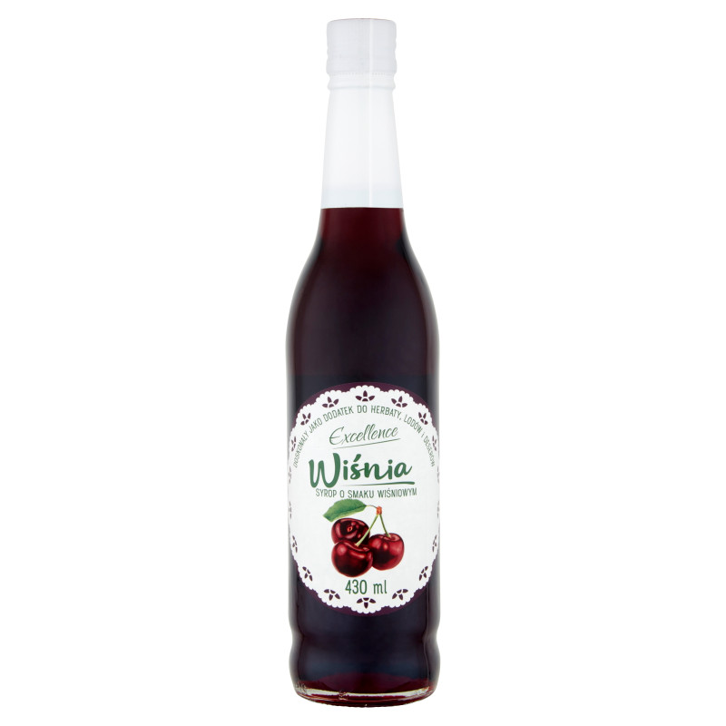SYROP WIŚNIOWY o smaku WIŚNIOWYM WIŚNIA z wit. C 430ml EXCELLENCE PORY ROKU