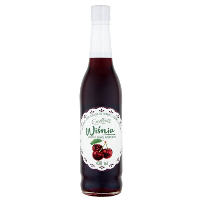 SYROP WIŚNIOWY o smaku WIŚNIOWYM WIŚNIA z wit. C 430ml EXCELLENCE PORY ROKU