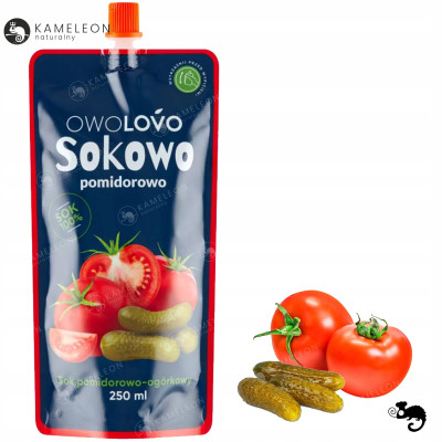 OWOLOVO SOKOWO pomidorowo POMIDOR OGÓREK 250ml