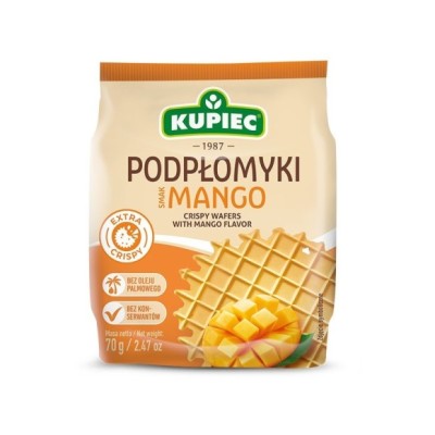Kupiec PODPŁOMYKI smak MANGO 70g extra crispy bez
