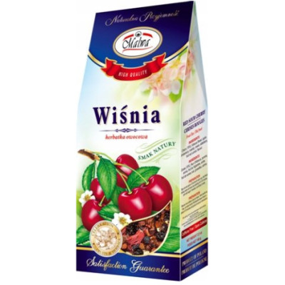 Malwa HERBATA HERBATKA High Quality OWOCOWA WIŚNIOWA WIŚNIA SUSZ 100G